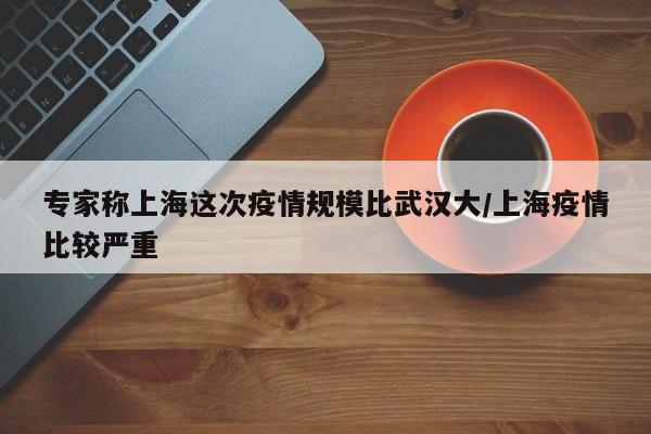 专家称上海这次疫情规模比武汉大/上海疫情比较严重